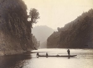 Río Whanganui, c.1905 de William Partington